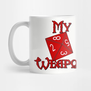 My Weapon D8 Mug